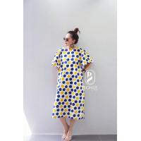 ราคา Bonus Drv ชุดเดรสผ้าคอตตอนญี่ปุ่น แขนบอลลูน ลายดอท เดรสแขนสั้น ชุดคอตตอนญี่ปุ่น เดรสคอกลม มีกระเป๋า อก46 ยาว45 ชุด Bonus by Anany ชุด คอตตอน ญี่ปุ่น ชุดเดรสแฟชั่น เดรสใส่เที่ยว เดรสใส่สะบาย เดรสฟรีไซส