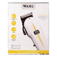 ราคา Wahl ปัตตาเลี่ยน รุ่น Super Taper กำลังเครื่องแรง ร้อนช้า แบตตาเลี่ยน ตัดผม มีใบรับประกัน ใช้งานทนทาน มาตรฐาน USA วอลล์ หลังขาว ปรับฟันได้ (11231090)