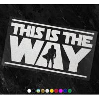 ราคา สติ๊กเกอร์ Star wars สตาร์วอร์ Mandalorian สตาวอ สตาร์วอ starwars Sticker starwar แต่ง ติด รถยนต์ รถ เบบี้ โยดา bany yoda war ติดรถยนต์ แต่งรถ เจได this is the way กระจกรถ กระจก star war (20724634229)