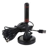 ราคา เสาอากาศทีวีดิจิตอล 1080P HD เสาอากาศทีวี HDTV 25DB เสาอากาศดิจิตอลในร่ม Booster สำหรับเสาอากาศ DVB T TV HD DVB T2 วิทยุทีวีอากาศ (20792917555)