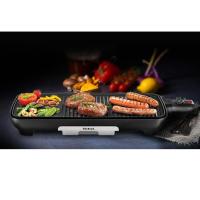 ราคา Tefal TG391B Malaga Plancha ขนาดกะทัดรัดเป็นพิเศษ BBQ เตาย่างไฟฟ้าแบบกว้าง 1830W สีดำ (10879796176)