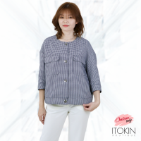 ราคา ITOKIN เสื้อเบลเซอร์ผ้าลายชิโนริ W5B102 (17362598996)