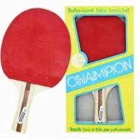 ราคา ไม้ปิงปอง ฟรี ลูกปิงปอง 3 ลูก CHAMPION 1อัน ไม้ปิงปอง เดียว ไม้คู่ มีลูกปิงปองจำหน่ายแยก (18666687348)