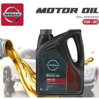 ราคา NISSAN Fully Synthetic น้ำมันเครื่อง สังเคราะห์100 แท้เบิกศูนย์ นิสสัน สำหรับเครื่องยนต์เบนซิน 5W30 ขนาด 4 ลิตร (19390924297)