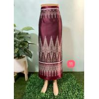 ราคา ผ้าซิ่นไหมไทยลาว ผ้าถุงสำเร็จรูป ป้ายข้างติดตะขอ ผ้าซิ่นไหมลาว ผ้าไหม ผ้าถุง ผ้าซิ่น ผ้าซิ่นลาวยาว (12803738254)