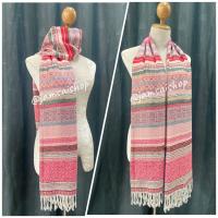 ราคา ผ้าพันคอ ผ้าคลุมไหล่ ผ้าแฟชั่น ลายริ้วมีหลายสี (20029544532)