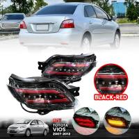 ราคา ไฟทับทิมท้าย ไฟทับทิมกันชน LIGHT BAR รุ่น โตโยต้า วีออส TOYOTA VIOS ปี 2007 2012 พร้อมชุดสายไฟ 1 ชุด (19266638024)
