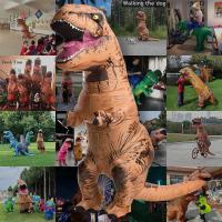 ราคา ชุดคอสเพลย์ไดโนเสาร์เป่าลม สําหรับผู้ใหญ่ และผู้ชาย และผู้หญิง เหมาะกับงานปาร์ตี้ฮาโลวีน (20628573968)