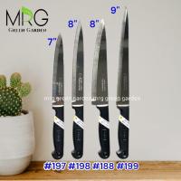 ราคา KIWI มีด มีดกีวี มีดปลายแหลม มีดkiwi มีดสแตนเลส มีด อเนกประสงค์ no 192 199 ด้ามดำ มีดทำครัว (19887276857)