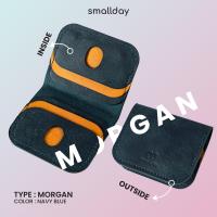 ราคา smallday MORGAN bifold card holder การ์ดโฮลเดอร์รุ่นพับได้ หนังฟอกฝาดแท้ งานแฮนด์เมด สไตล์มินิมอล (19609097914)