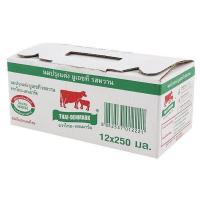 ราคา ไทยเดนมาร์ค UHT นมยูเอชที ไทย เดนมาร์ค นมวัวแดง รสจืด รสหวาน และ รสช็อกโกแลต 250 มล แพ็ค 12 กล่อง (20708313052)