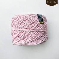 ราคา เชือกฟอกนิ่ม 4Ply โทนชมพู ม่วง เชือกฟอก สำหรับถักกระเป๋า หมวก งานอยู่ทรง I ไหมพรมฟ้ามุ่ย Fahmui Yarn (19577064756)