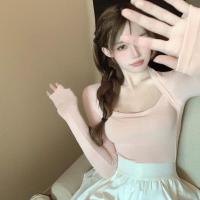 ราคา คอเหลี่ยม ความเรียบง่าย เสื้อยืดแขนยาว สื้อครอปคอเหลี่ยมแขนยาว ผ้าเรย่อนผ้ายืดใส่สบาย งานครึ่งตัว (12115144774)