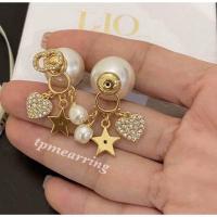 ราคา ต่างหู Dior CD ดิออร์ งานออริ (20607343333)