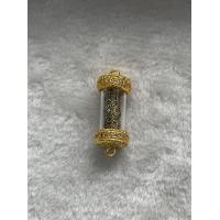 ราคา แท้100 จัดส่งไว ตะกรุดทองพันชั่ง๒ ครูบาคำฝั้น อินมวณฺโณ วัดกอโชค อ สันป่าตอง จ เชียงใหม่ ฝาตะกรุดเพชร (18522929782)