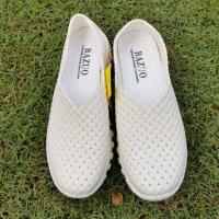 ราคา รองเท้าคัทชูยาง ลายสาน พื้นนุ่มสวมใส่สบาย กันน้ำสู้ฝน พร้อมส่งทุกวันค่ะ (16284054903)