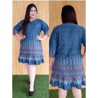 ราคา A004 รอบอก52 ทุกชุด ชุดทำงานผ้าไทยไซส์ใหญ่ ชุดผ้าไทยสาวอวบ ชุดเดรสผ้าไทยพื้นเมืองคนอ้วน ชุดผ้าฝ้ายพิมพ์ลายไทย ชุดผ้าไทยประยุกต์ (19380243594)