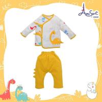 ราคา ชุดเสื้อผูกเด็กอ่อน Amusant by Enfant ผ้ายืด Cotton Spandex พิมพ์ลายไดโนเสาร์น่ารักมากค่ะ (20541177952)