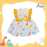 ราคา ชุดกระโปรงเด็กหญิง Amusant by Enfant ผ้ายืด Cotton Spandex พิมพ์ลายไดโนเสาร์ สำหรับ 3 เดือน 2 ขวบ (20532100682)