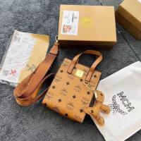 ราคา กระเป๋าMCM Classic mini tote สายยาว มาพร้อมกับพวงกุญแจน่ารักๆ กล่อง อุปกรณ์ครบ Size 17x14x6 cm (20786509087)