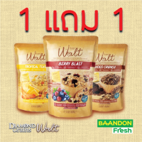 ราคา ซื้อ 1 แถม 1 Diamond Grains ไดมอนด์เกรนส์ วอลต์ สูตรใหม่ Walt Granola ขนาด 320 กรัม อร่อย คลีน (12697611408)