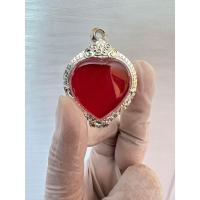 ราคา กรอบพระตลับเงินลายคมชัดแบบปิดหลังตลับเป็นงานใส่เหรียญพิมพ์หัวใจแตงโมหลวงพ่อเกษมขนาดของตลับวัดได้2 6 2 8cm (20521986746)