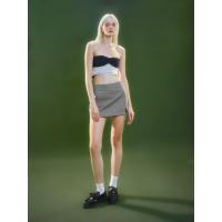 ราคา velt formal Glamor skirt กระโปรงเอวต่ำ ดีเทลผ้าลายชิโนริ กระเป๋าแต่งด้านหลัง มีกางเกงซับให้ด้านในกันโป๊ (20627566051)