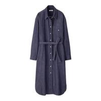 ราคา UNIQLO ชุดเดรสผ้าเดนิม แขนยาว U WOMEN DENIM SHIRT DRESS (19160532249)