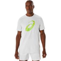 ราคา ASICS SEASONAL GRAPHIC SS TOP MEN TRAINING เสื้อ ผู้ชาย เสื้อ เสื้อคอกลม ของแท้ GLACIER GREY (19389386320)