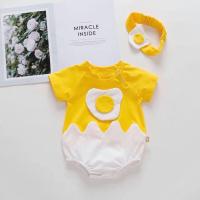 ราคา บอดี้สูทพร้อมผ้าคาดลายไข่ดาว เด็กเเรกเกิด 9 เดือน รอมเปอร์เด็ก เสื้อผ้าเด็กเล็ก (6644558461)