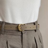 ราคา Seriin studio Bold belt เข็มขัดหนังแท้ ไซส์ใหญ่ กว้าง 2 5 ซม (20865985360)