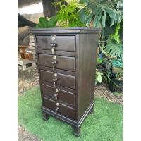 ราคา Sukthongแพร่ ตู้ลิ้นชัก 5ชั้นไม้สักทอง 50x45สูง 95ซม ตู้หัวเตียง ตู้หัวเตียงไม้ ตู้ล็อคเกอร์ ตู้ข้างเตียง ตู้เอกสาร สีโอ๊ค SUKP 588 (20724236106)