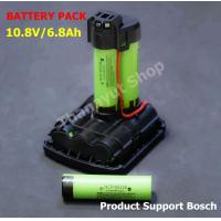 ราคา Battery Pack สว่านไร้สาย Bosch ความจุแบตเลือกได้ 3 0 6 8Ah แรงถึกทน ภายในใช้ถ่านชาร์จ18650แท้คุณภาพ รับประกันคุณภาพ 1 ปี (20313390665)