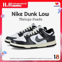 ราคา รองเท้า Nike Dunk Low Vintage Panda ของแท้100 (20719887007)
