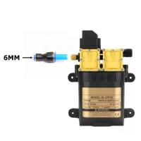 ราคา ข้อต่อพ่นหมอก เฉพาะข้อต่อ ปั๊มคู่ ชุดพ่นหมอก ข้อต่อปั๊มพ่นยา ต่อสาย6mm Diaphragm pump (20029833979)