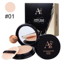 ราคา ส่งเร็ว สวยเนียนทันใจ Aura Rich Honey Gold Face Powder SPF35 PA แป้งออร่าริช แป้งพัฟออร่าริช แป้งพัฟคอลลาเจน แป้งรองพื้น แป้งตลับ (20766590928)