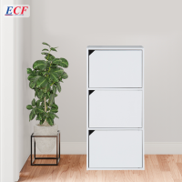 ราคา ชั้นวางของ 3 ช่อง 3 ประตู Furniture ชั้นอเนกประสงค์ ชั้นวางหนังสือ ชั้น วาง ของ ตู้ใส่ของ ตู้ไม้ ตู้เก็บของ (17392460610)