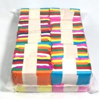 ราคา กระดาษย่น 20 มัด สายรุ้ง7สี สายรุ้งปีใหม่ กระดาษรุ้ง ขนาด 3 5 เซ็น ยาว 360 เซ็น (20805619287)