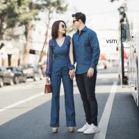 ราคา Vsm Couple 3381 ชุดคู่ยีนส์ ชุดยีนส์ ชุดคู่รัก ชุดถ่ายพรีเวดดิ้ง ชุดไปงาน ชุดออกงาน ชุดคู่ออกงาน (18717467493)
