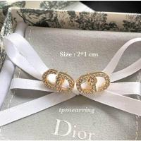 ราคา ต่างหู Dior ดิออร์ CD งานออริ (20636998741)