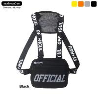 ราคา NtpSS กระเป๋าคาดหน้าอก รุ่น N1818 แฟชั่น Streetwear Hip Hop ทรงสี่เหลี่ยมผืนผ้า สายปรับระดับได้ วัสดุผ้าใบ มี 4 สี ดำ เทา เหลือง ส้ม สไตล์เท่ๆ (20478425740)