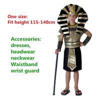 ราคา ชุดคอสเพลย์เจ้าหญิงอียิปต์สำหรับเด็กเครื่องแต่งกายวันฮาโลวีนเจ้าหญิงอียิปต์สำหรับเด็กและเด็กชายเด็กหญิง (9026922348)