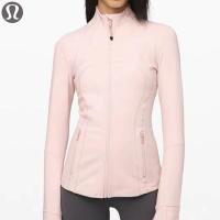 ราคา Lululemon ใหม่ เสื้อแจ็กเก็ต แขนยาว คอปกตั้ง มีซิป เข้ารูป เหมาะกับการวิ่ง ออกกําลังกาย เล่นโยคะ ฤดูใบไม้ร่วง และฤดูหนาว (20406844190)