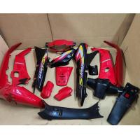 ราคา wave100 เวฟ110s ไฟหน้าตาคู่ สีแดงดำ พร้อมติดลาย wave100s ปี2002 กาบรถ ชุดสี แฟริ่ง เฟรมรถ wave110s (19289340672)