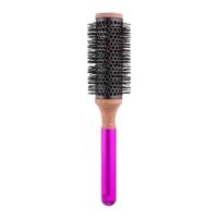 ราคา 11Piece for Dyson Round Comb Hair Styling Hair Brush Comb Curly Hair Round Barrel Hair Comb Salon Styling Tool Metal Handle Rose Red (19819400891)