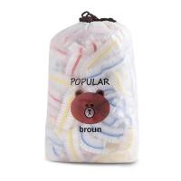 ราคา ผ้าคลุมห่ออาหารหลากสีสำหรับห่ออาหารถุงที่เก็บอุปกรณ์ในครัวพลาสติกเกรดอาหารผ้าคลุมลำไส้แบบใช้แล้วทิ้ง100ชิ้น (20637874335)