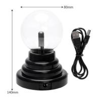 ราคา Glass Magic Plasma Ball Lamp 220V Large Table Lamp Ball Night Light for Christmas Kids Birthday Decor (19886788604)
