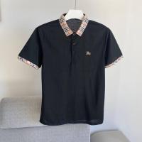 ราคา Burberry เสื้อยืดปักลาย2023คอปกแบบใหม่เข้าได้กับทุกเสื้อโปโล (18162060659)