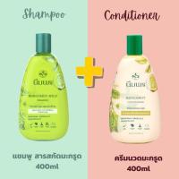 ราคา Big Duo Set นิ่มพร แชมพูสมุนไพร400ml นิ่มพรครีมนวดผมสมุนไพร 400ml สูตรมะกรูดสกัด (20517539156)