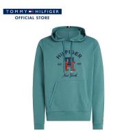 ราคา Tommy Hilfiger เสื้อฮู้ดดี้ผู้ชาย รุ่น MW0MW30017 MB6 สีเขียว (19720834836)